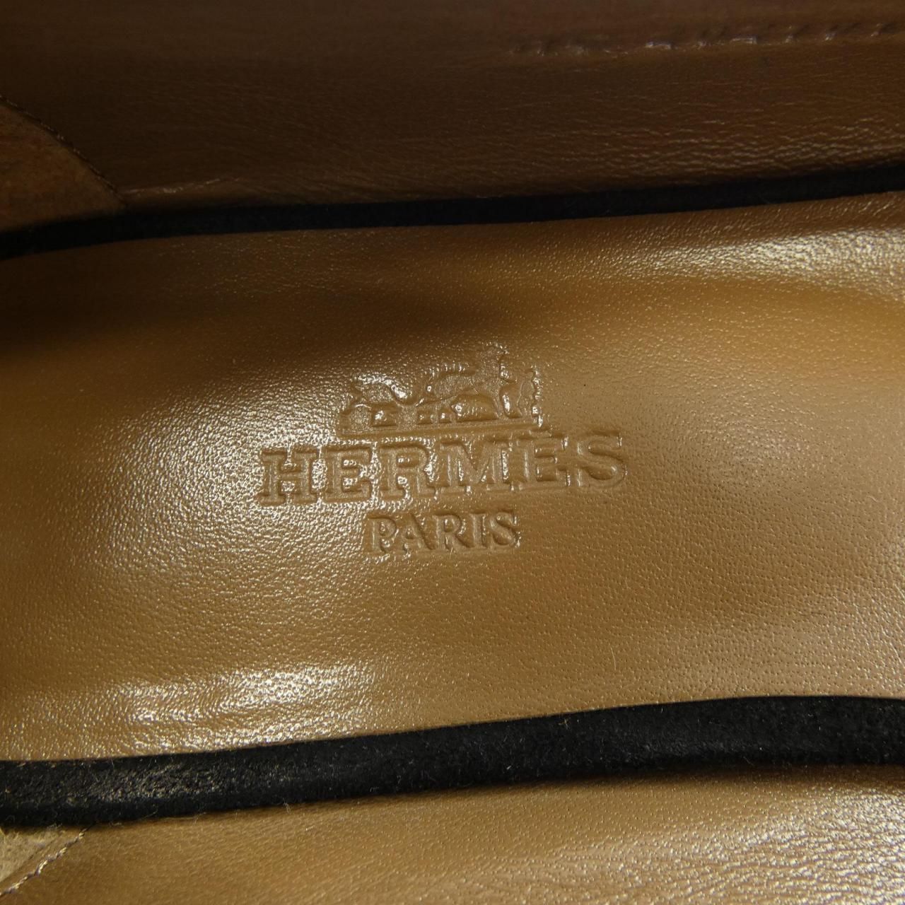 Hermes Bilbao Kelly Buckle Flat Shoes — view 6