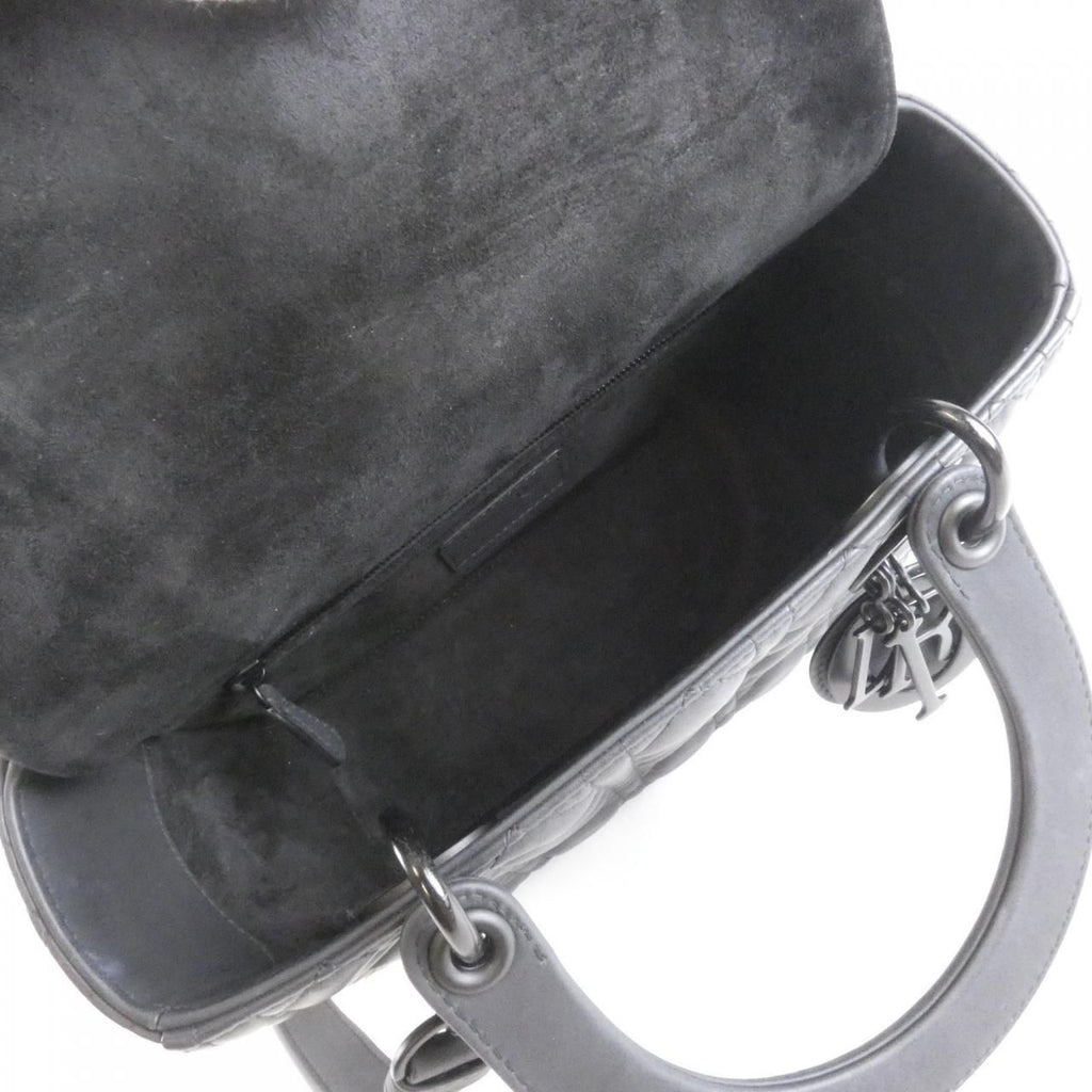 Dior Lady Bag Handbag Black — view 9