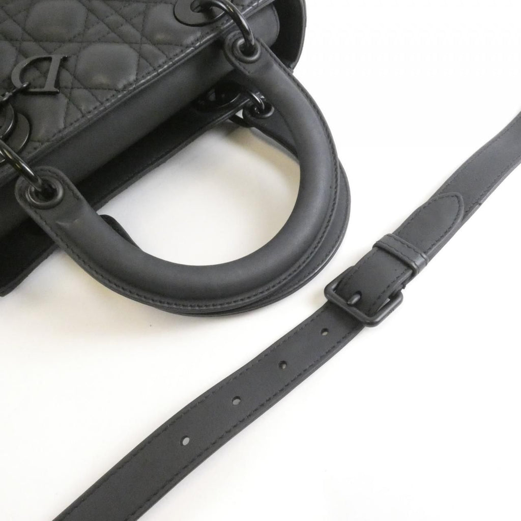 Dior Lady Bag Handbag Black — view 7