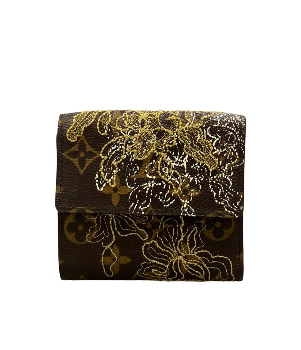 Louis Vuitton Hook Bifold Wallet Porte Monet Billets Cult Cles Monogram Dantel — view 2