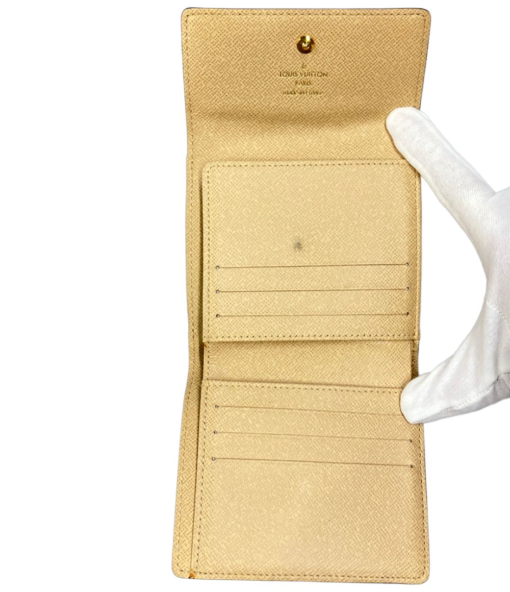 Louis Vuitton Hook Bifold Wallet Porte Monet Billets Cult Cles Monogram Dantel — view 4