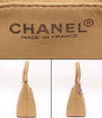 Chanel Tote Silver Caviar Leather Reissue Medallion Quilted — view 4