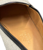 Hermes Constance Canvas Loafers — view 9