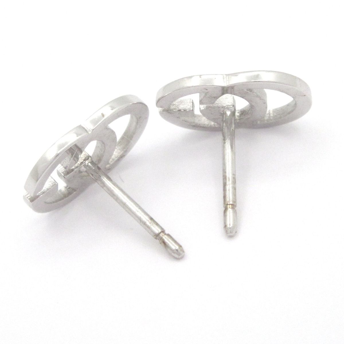 Gucci Earrings Double 18k White Gold — view 4