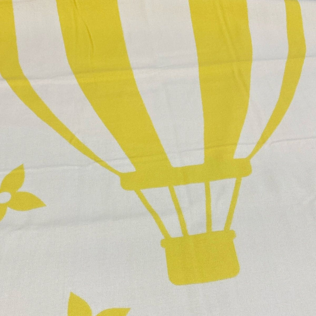 Louis Vuitton Yellow Ivory Balloon Wool Silk Shoulder — view 6