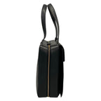 Chanel Business Bag Black Gold Flap Pocket Turnlock — view 2
