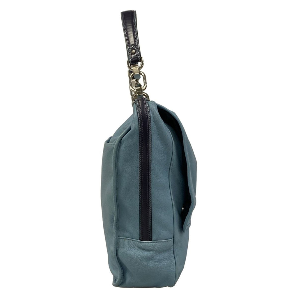 Loewe Handbag Maia Light Blue Leather — view 2