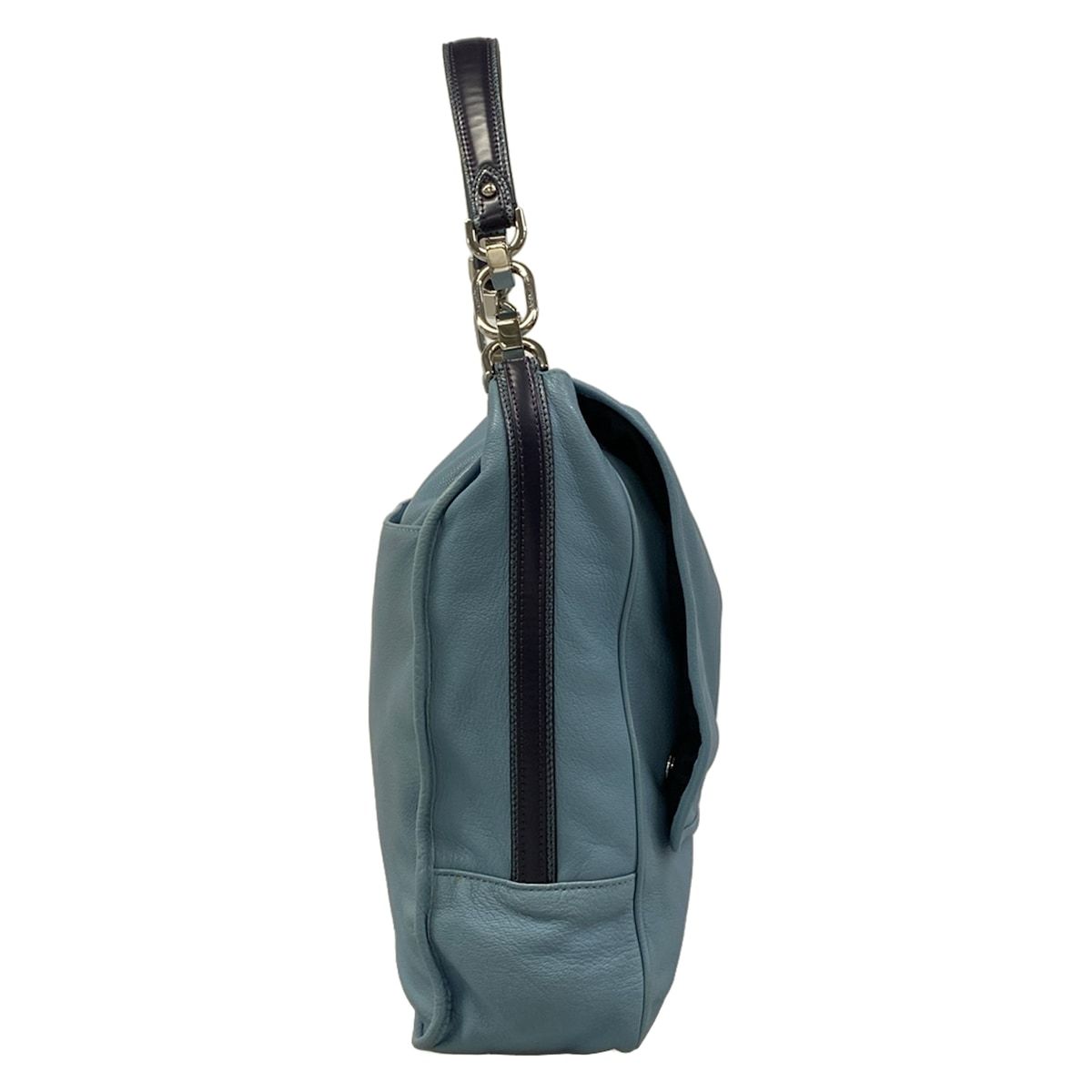 Loewe Handbag Maia Light Blue Leather — view 2