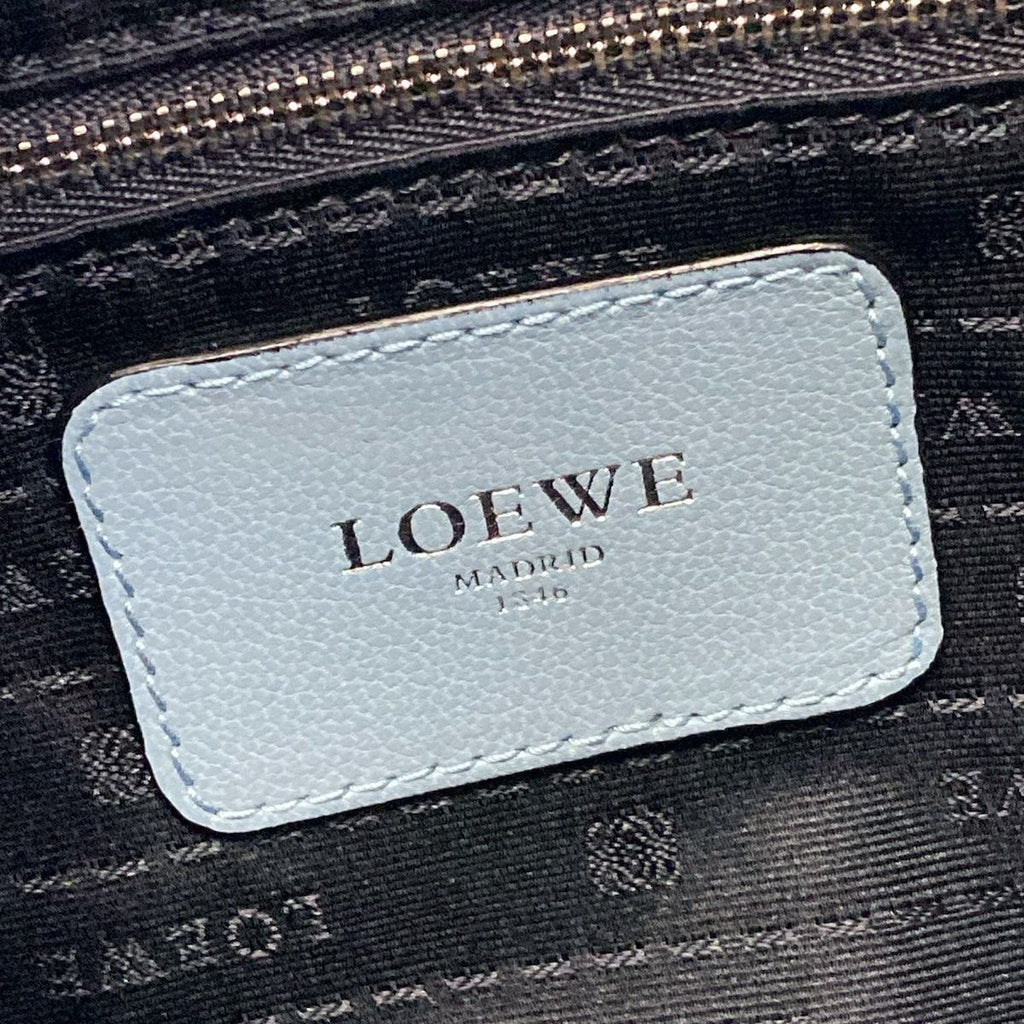 Loewe Handbag Maia Light Blue Leather — view 9