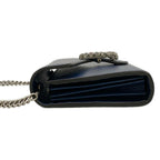 Gucci Wallet Dionysus Dark Navy Silver Chain with Removable Strap Leather — view 9