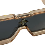 Louis Vuitton Sunglasses Cyclone Clear Beige Eyewear — view 6