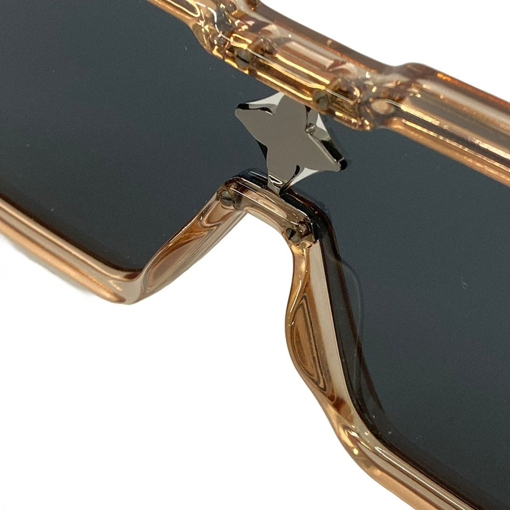 Louis Vuitton Sunglasses Cyclone Clear Beige Eyewear — view 7