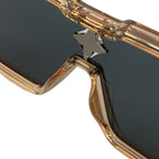 Louis Vuitton Sunglasses Cyclone Clear Beige Eyewear — view 7