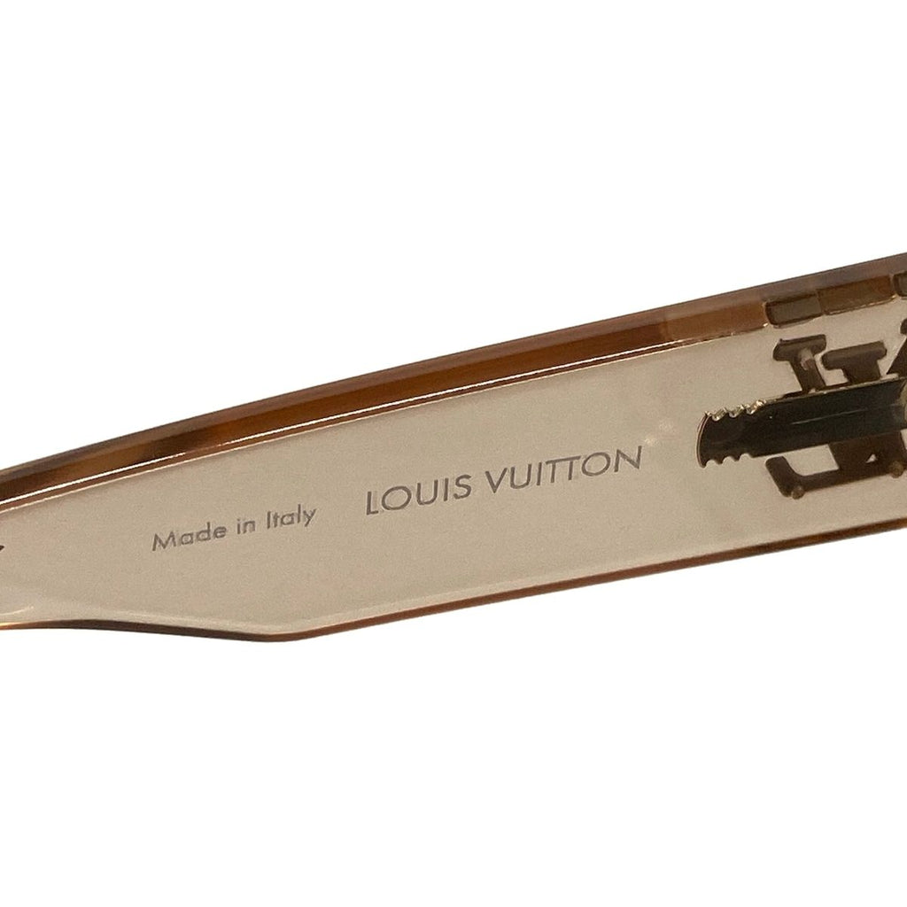 Louis Vuitton Sunglasses Cyclone Clear Beige Eyewear — view 4