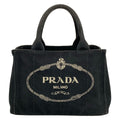 Prada Tote Canapa Black