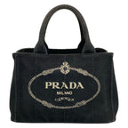Prada Tote Canapa Black