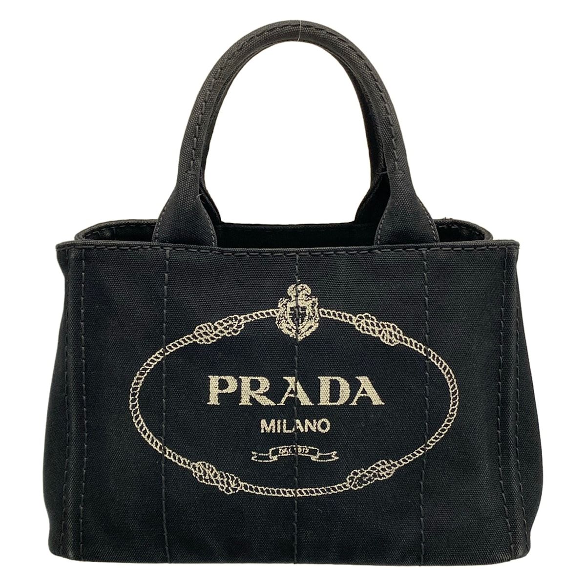 Prada Tote Canapa Black