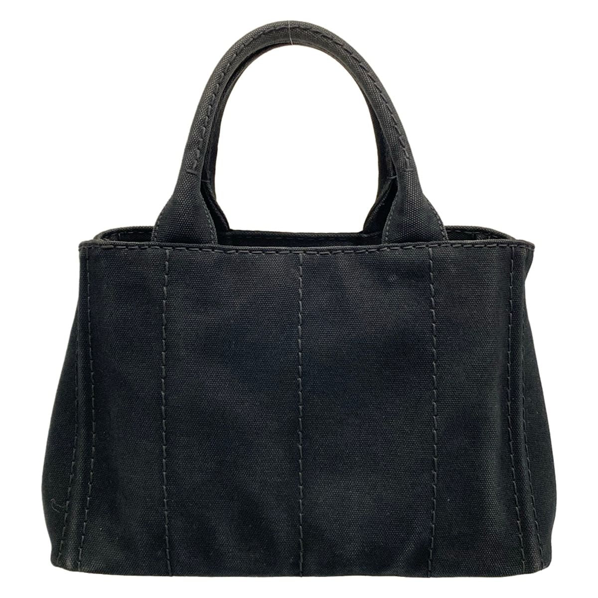 Prada Tote Canapa Black — view 3