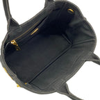 Prada Tote Canapa Black — view 7