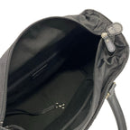 Chanel Tote Paris New York Line Black Silver Leather — view 7