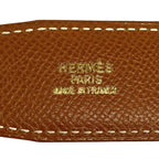 Hermes Belt 68 Black Gold Reversible Leather — view 4
