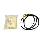 Fendi Handbag Mini Peekaboo Brown Black with Defender Leather — view 8