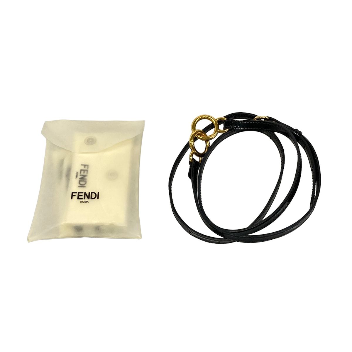 Fendi Handbag Mini Peekaboo Brown Black with Defender Leather — view 8