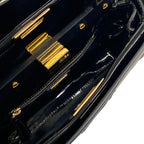 Fendi Handbag Mini Peekaboo Brown Black with Defender Leather — view 7