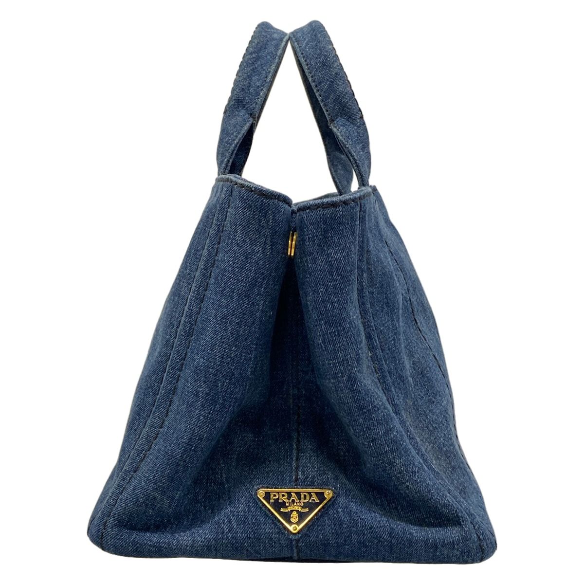 Prada Tote Canapa Blue — view 2