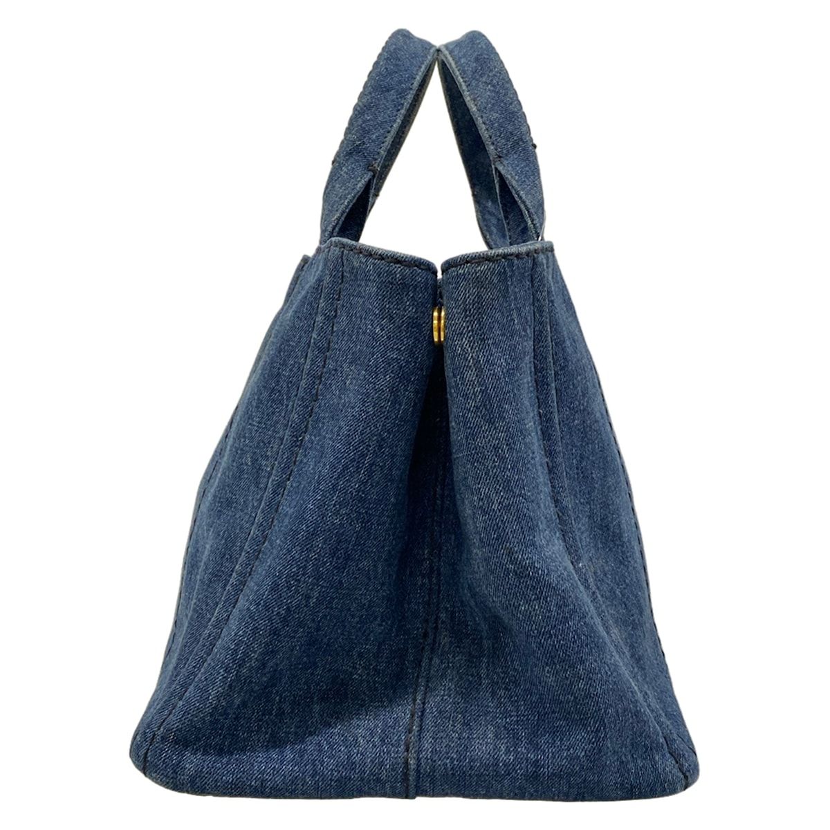 Prada Tote Canapa Blue — view 4
