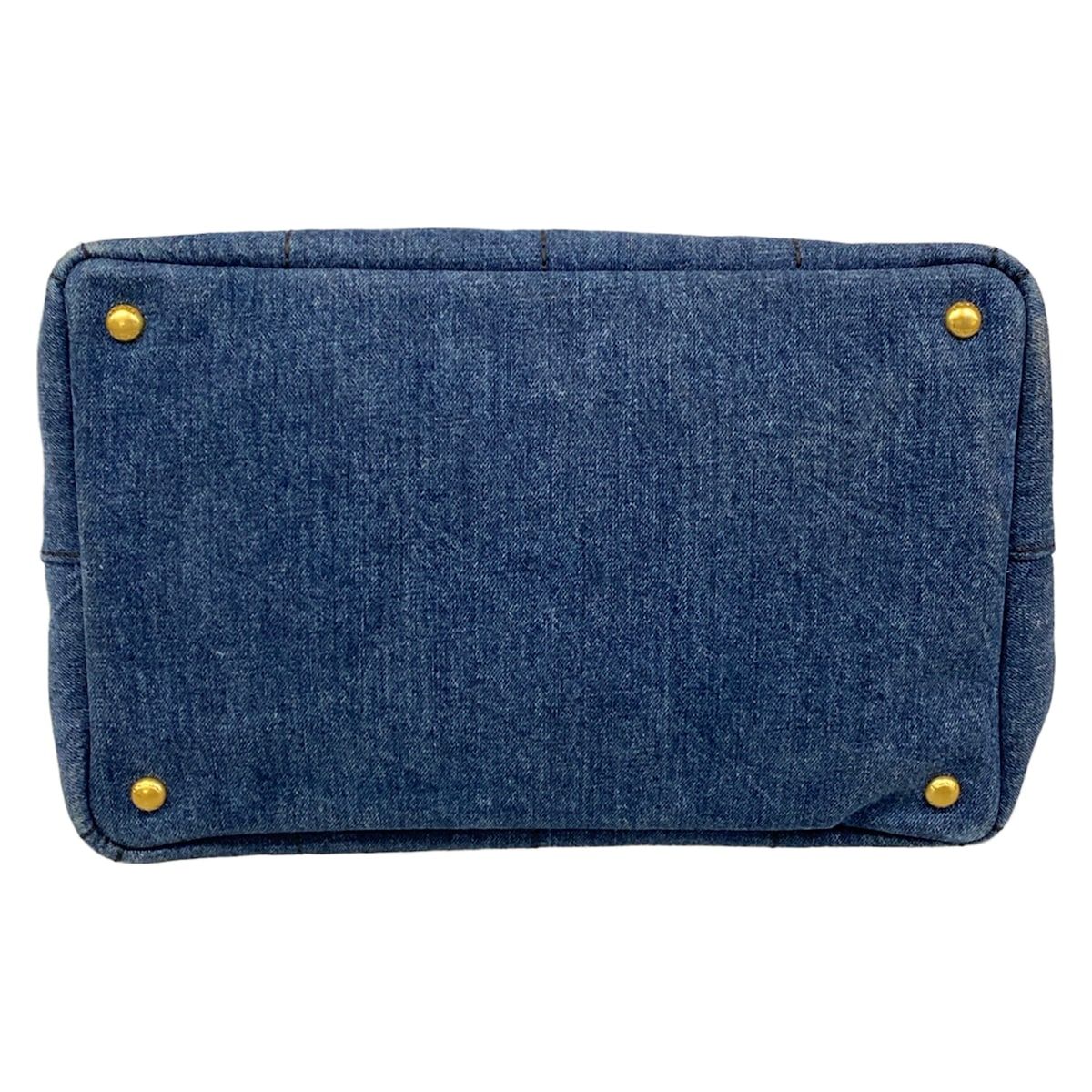 Prada Tote Canapa Blue — view 5