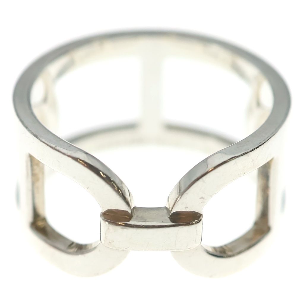 Hermes Chaine D'ancre 56 Ring Silver