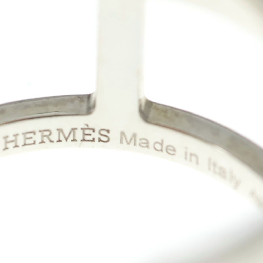Hermes Chaine D'ancre 56 Ring Silver — view 5