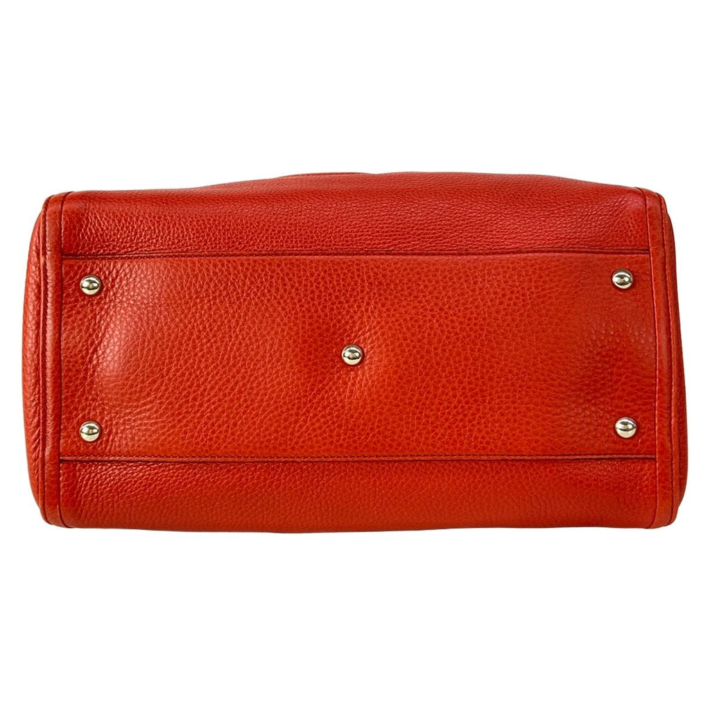 Gucci Tote Soho Cellarius Red Leather — view 5