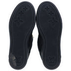 Louis Vuitton Cliff Top Line High Cut Sneakers Suede Monogram Black — view 5