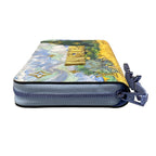 Louis Vuitton Wallet Master's Collection Zippy Light Blue Leather — view 9