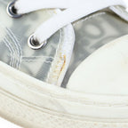 Dior Technical Fabric High Cut Sneakers Oblique Shoes White — view 6
