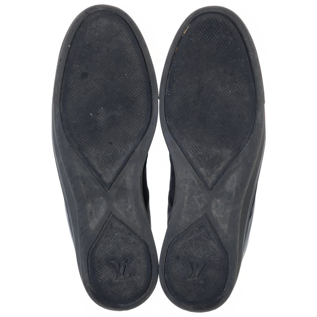 Louis Vuitton Sprinter Line Damier Graphite Low Cut Sneakers Black — view 5