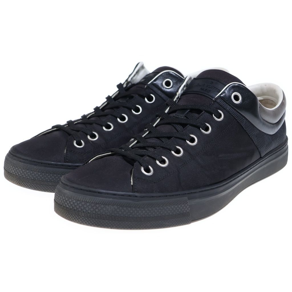 Louis Vuitton Sprinter Line Damier Graphite Low Cut Sneakers Black — view 2