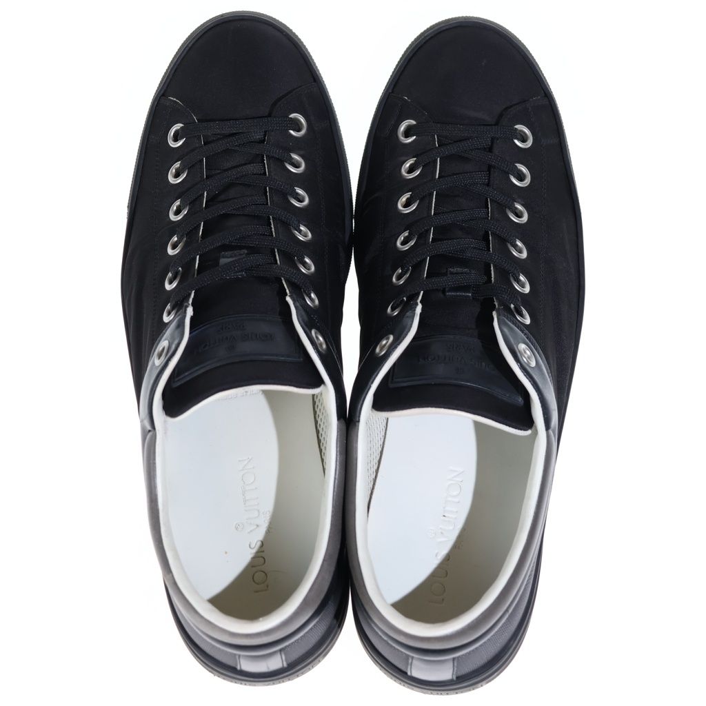 Louis Vuitton Sprinter Line Damier Graphite Low Cut Sneakers Black — view 4