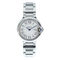 Cartier Ballon Blue de SS Quartz Stainless Steel Watch Care Confirmed Silver