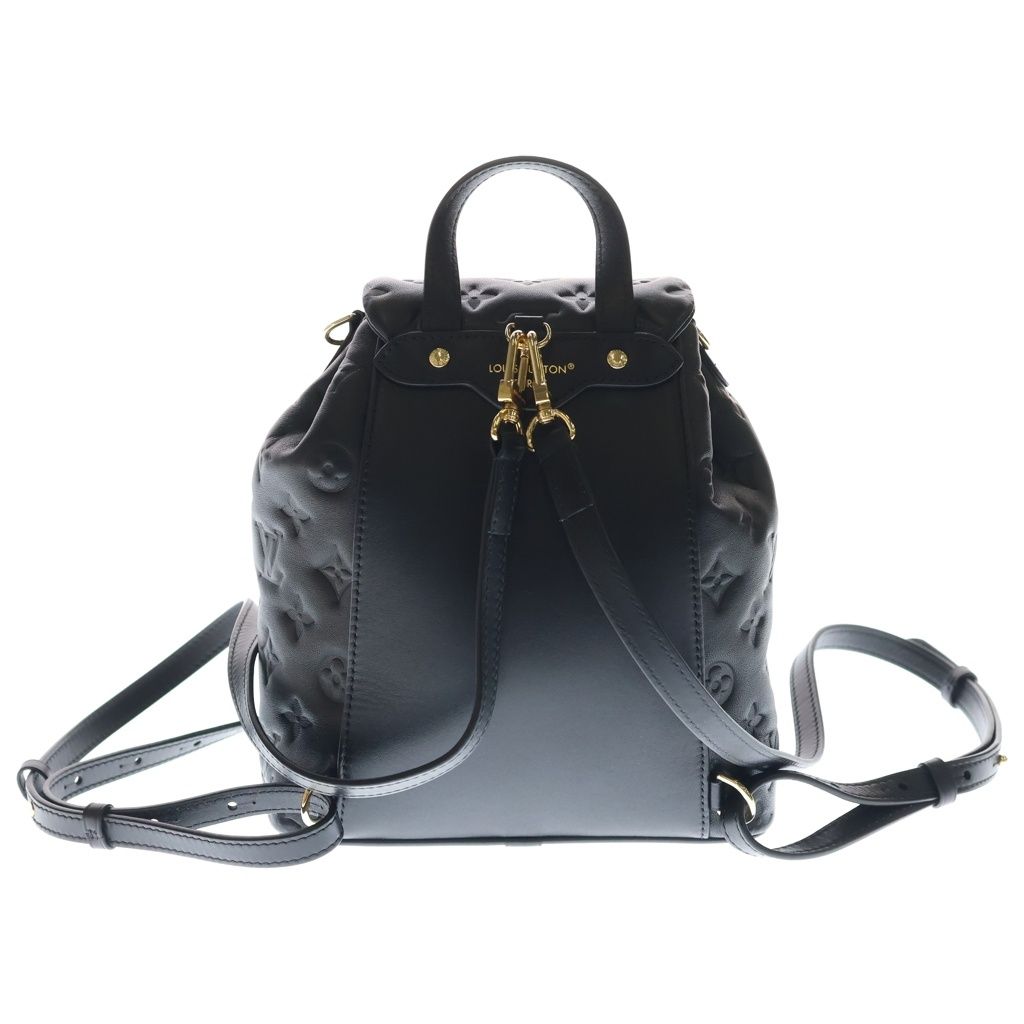 Louis Vuitton Coussan Backpack PM Black Leather Gold — view 2