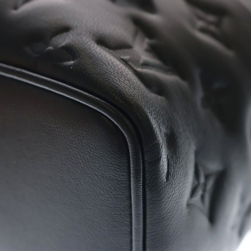 Louis Vuitton Coussan Backpack PM Black Leather Gold — view 5
