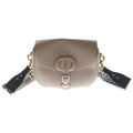 Dior Bobi Large Shoulder Bag Beige Leather Gold
