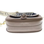 Dior Bobi Large Shoulder Bag Beige Leather Gold — view 4