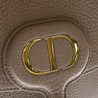 Dior Bobi Large Shoulder Bag Beige Leather Gold — view 6