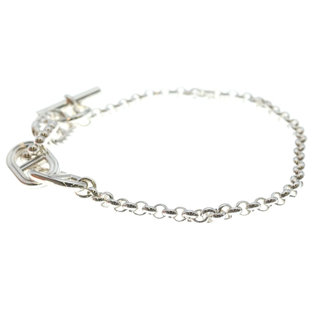 Hermes Chaine D'ancre Alea II GM Bracelet Silver — view 3