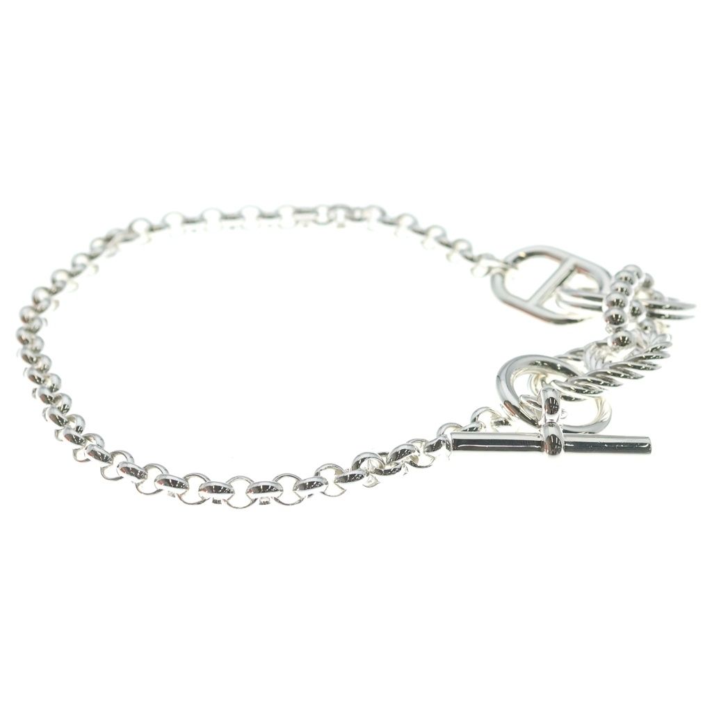 Hermes Chaine D'ancre Alea II GM Bracelet Silver — view 4