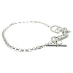 Hermes Chaine D'ancre Alea II GM Bracelet Silver — view 4