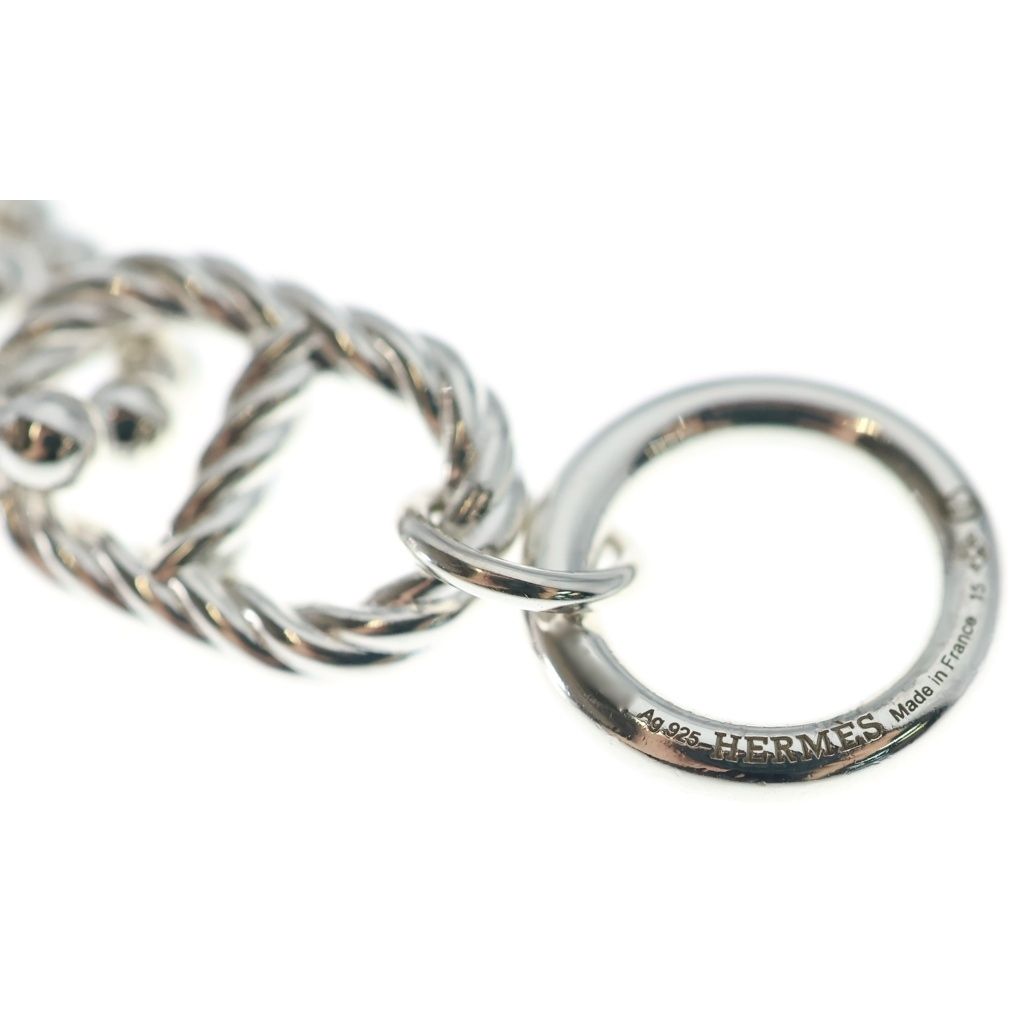 Hermes Parade Bracelet Alea PM Silver Chain — view 5
